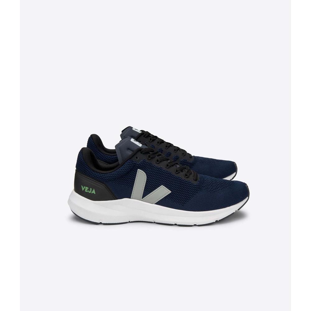 Veja MARLIN LT V KNIT NIL Women\'s Running Shoes Navy | CA 376QMA